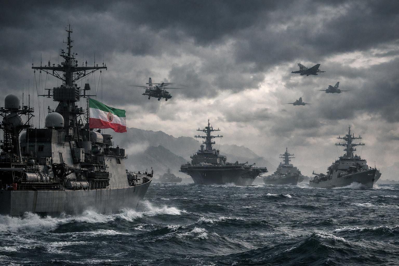 iran mengancam akan menutup kembali selat hormuz jika amerika serikat terus memblokade pelabuhan, meningkatkan ketegangan di kawasan strategis ini.