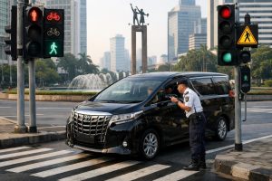 pelajari aturan khusus di pelican crossing bundaran hi melalui insiden satpam dan alphard. informasi penting untuk keselamatan dan kepatuhan lalu lintas yang harus anda ketahui.