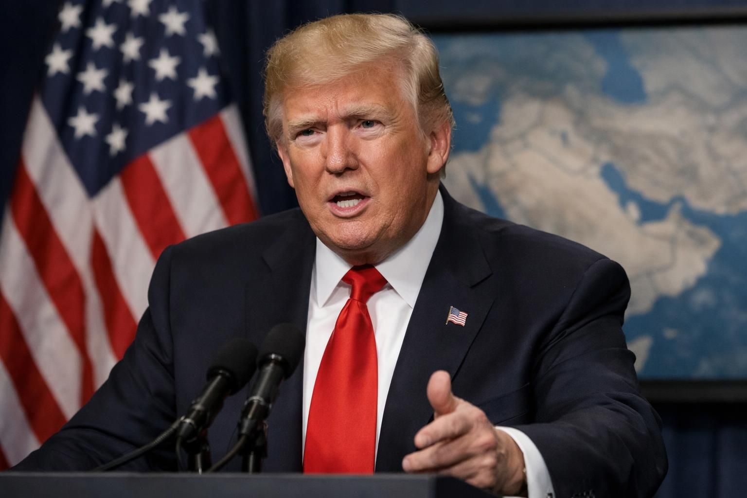 trump mengaku menghentikan serangan atas permintaan iran dan membantah klaim bahwa persediaan amunisi as menipis, menegaskan keputusan strategis dan kesiapan militer tetap kuat.