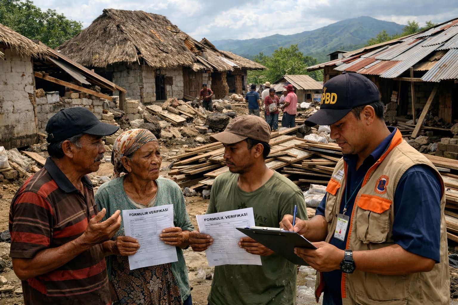 korban gempa di ntt menerima bantuan renovasi rumah senilai rp 15 juta hingga rp 30 juta untuk memperbaiki tempat tinggal mereka yang terdampak bencana.