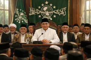 lpj kepemimpinan gus yahya secara resmi disahkan dalam muktamar nu oleh pbnu, menandai tonggak penting dalam sejarah organisasi nahdlatul ulama menurut cnn indonesia.