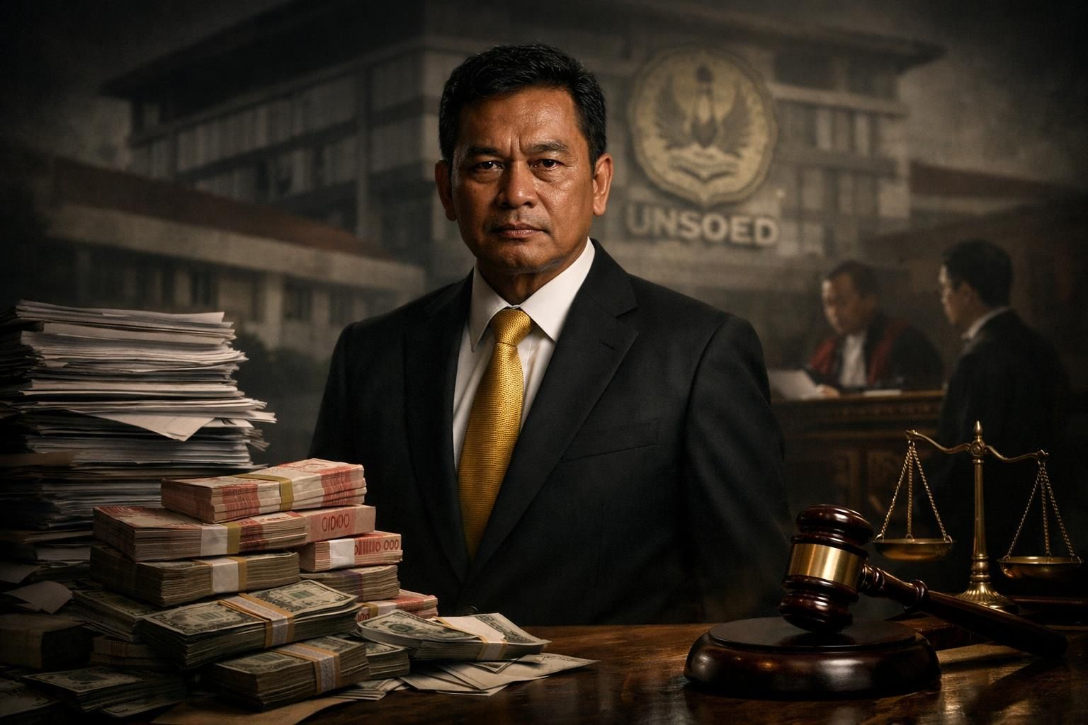 mengenal sosok rektor unsoed yang terjerat ott kpk dalam kasus suap penerimaan mahasiswa baru, serta mengungkap kekayaannya yang mencuri perhatian publik.