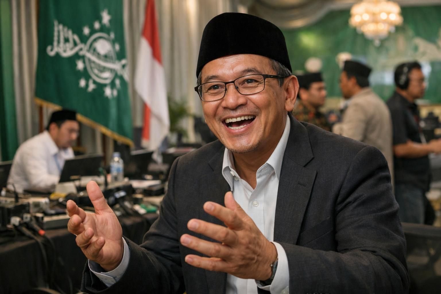 prof nuh mengungkap cerita menarik di balik layar muktamar pbnu yang penuh kejutan dan momen berharga, hanya di detiknews.
